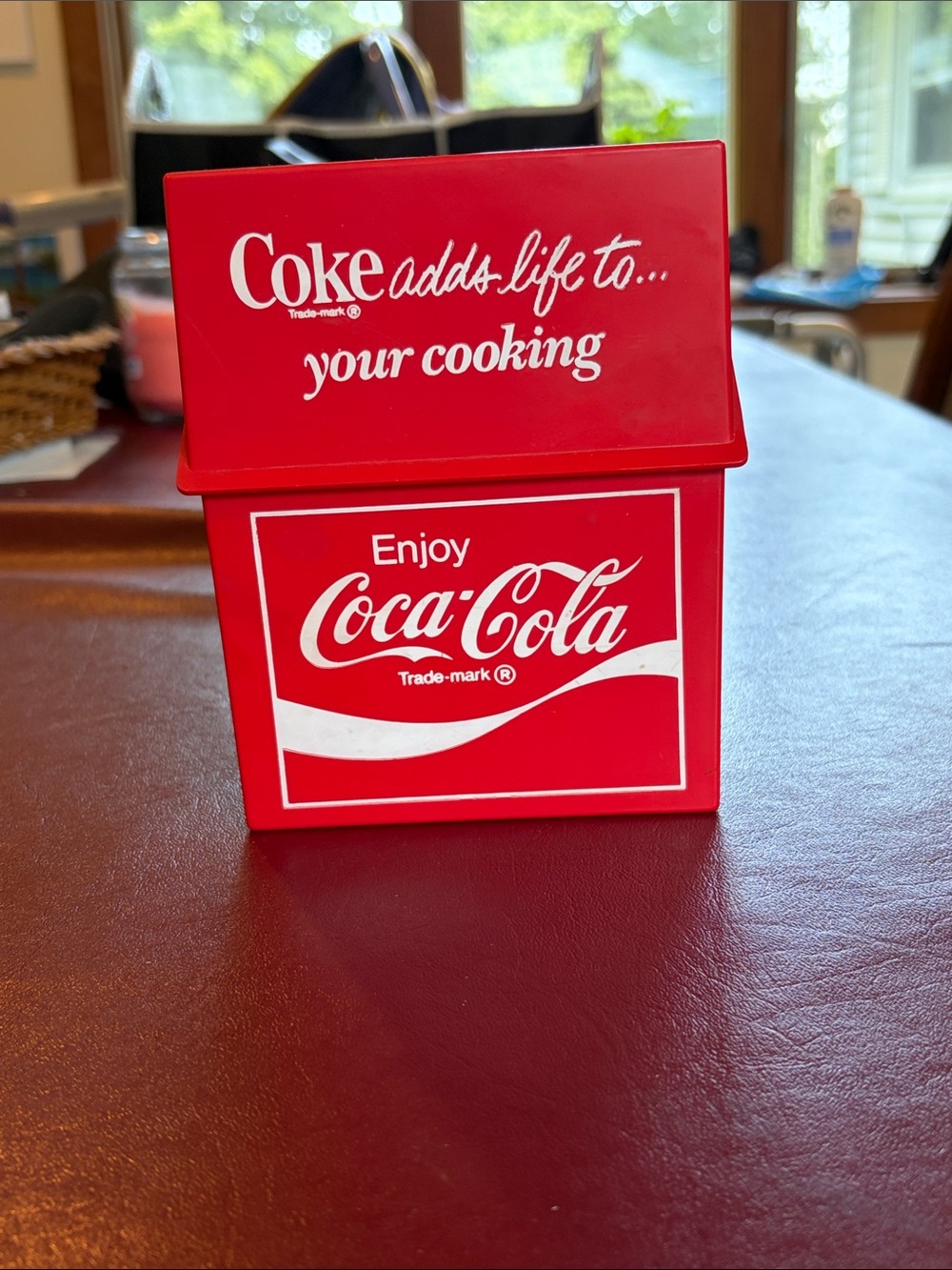 Coca Cola Recipe Box